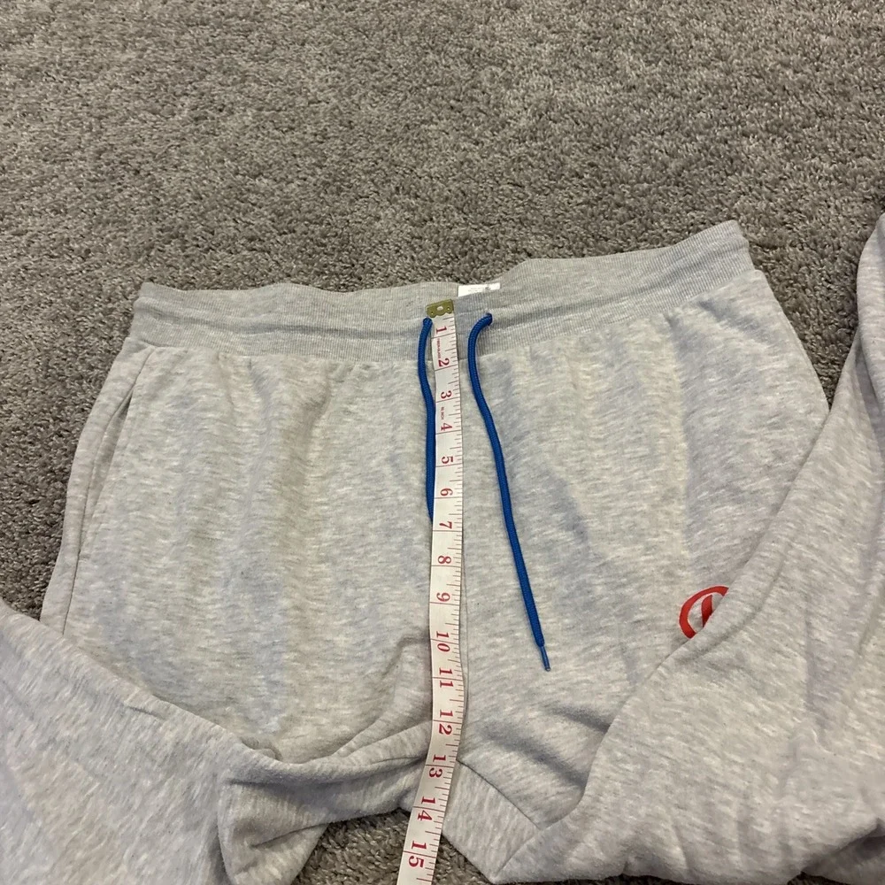 Pepsi Cola SODA Logo Graphic Gray Jogger Sweatpants Drawstring Pants 3XL / XXXL